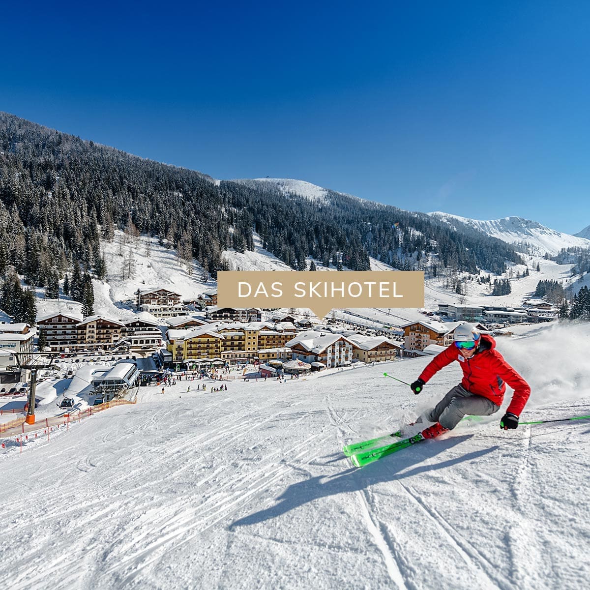 Hotel direkt an der Piste Zauchensee Salzburger Land