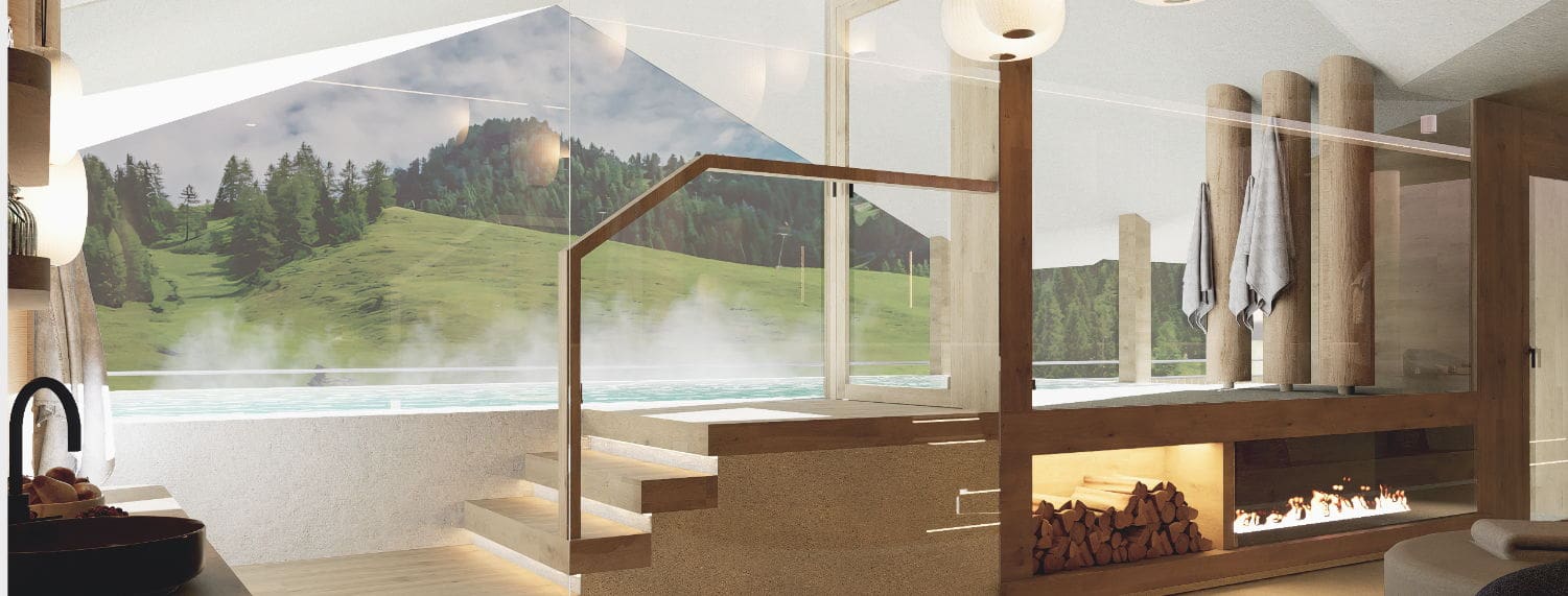 Adults Only Outdoor Infinity Whirlpool Hotel Zauchensee Zentral