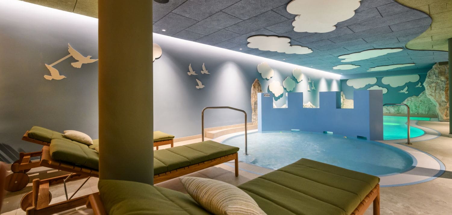 Kinderschwimmbad Babybecken Skihotel Zauchensee Zentral Salzburg 02