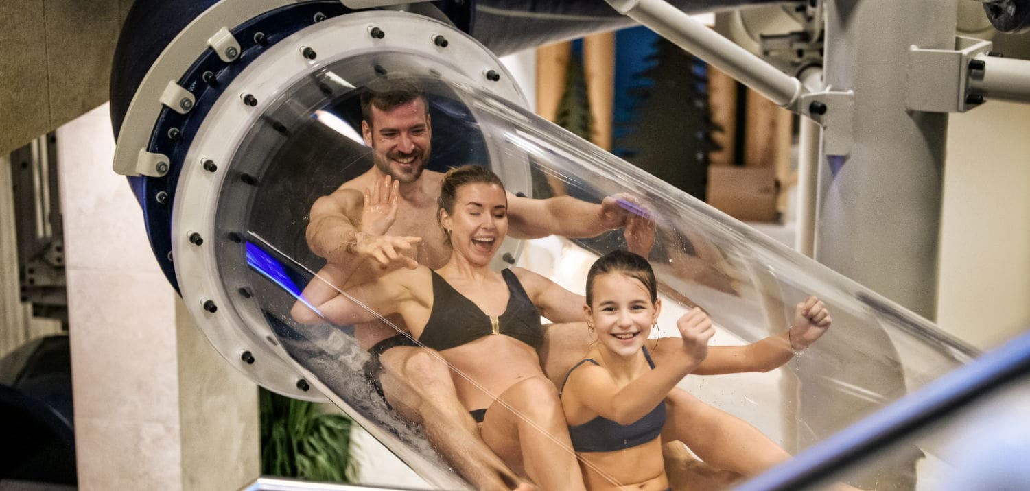 Wasserrutsche Familien Alpin Twister Skihotel Zauchensee Zentral Salzburg