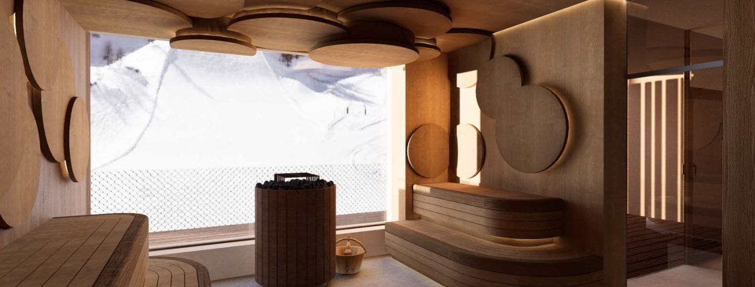 Wellness Eventsauna Hotel Zauchensee Zentral